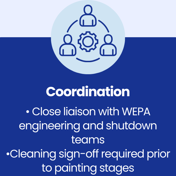 Coordination at Wepa