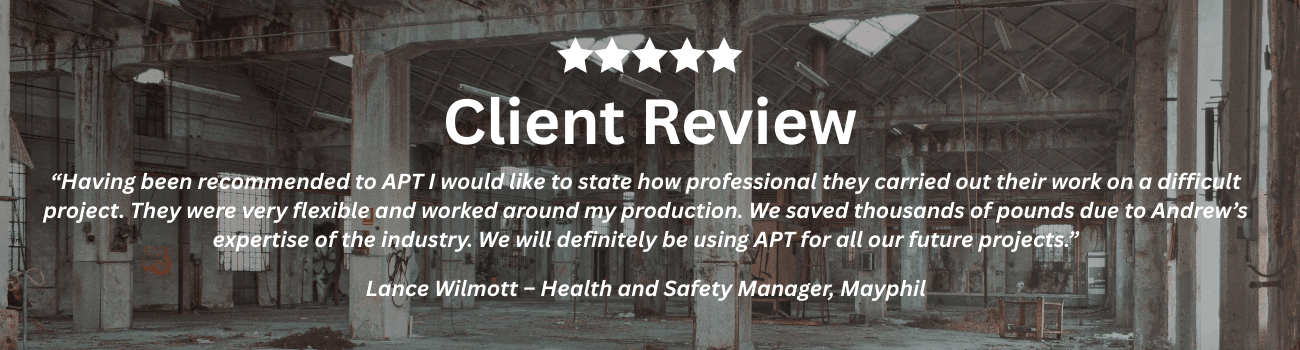 Client Review from Lance Wilmott for Mayphil UK