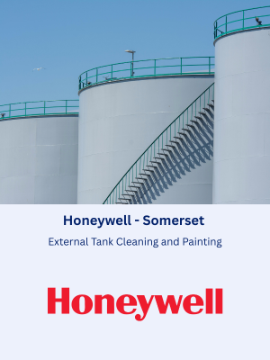 External Tank Cleaning & Painting at Honeywell