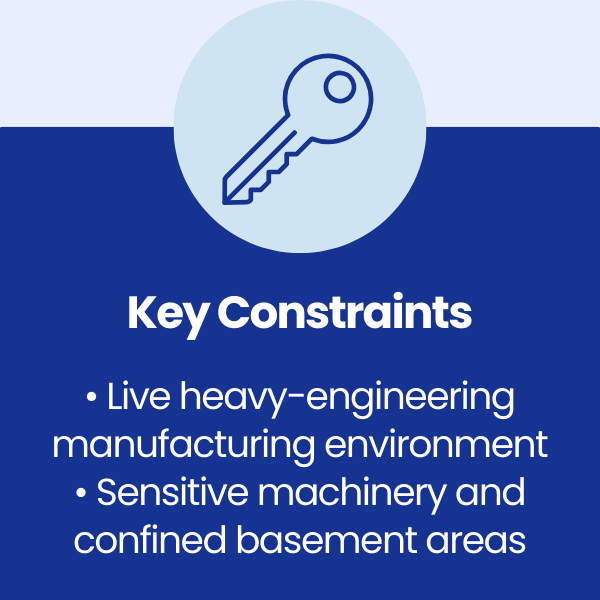 Key Constraints at Blaenavon Forgings