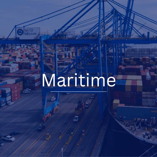 Maritime Sector Cleaning Services from APT ICC