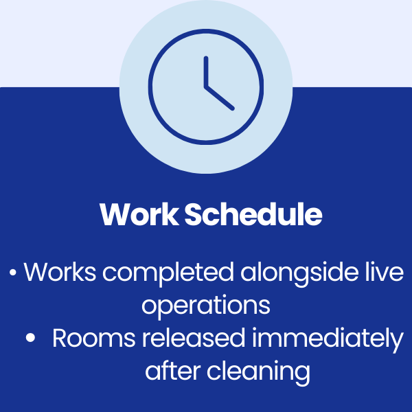 Work Schedule at Celtic Manor Resort in Newport, Wales