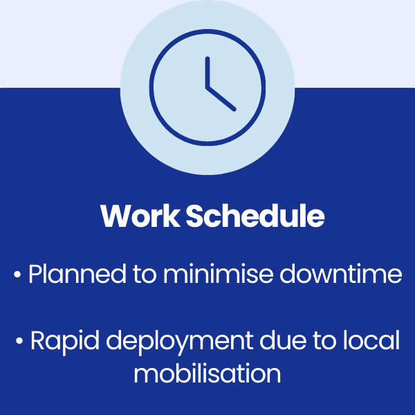 Work Schedule at Maher