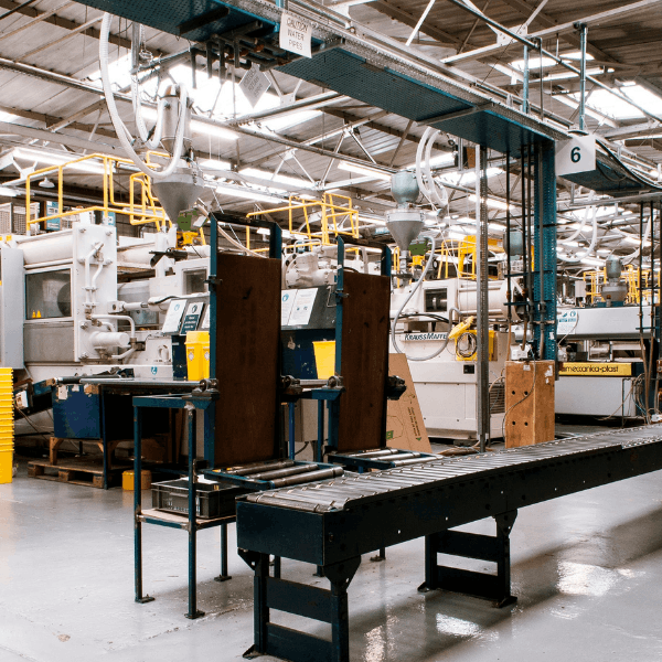 Workshop Floor Cleaning at Stainless Steel Fittings