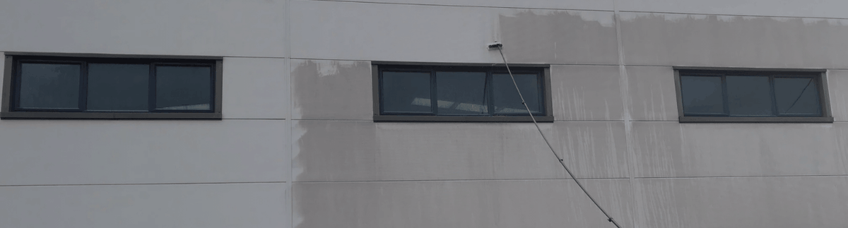 Cladding Cleaning and External Restoration Service at Energizer Batteries in Ebbw Vale from APT ICC