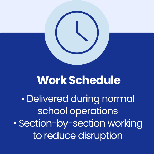 Work Schedule at Pen Y Garn Primary School in Torfaen