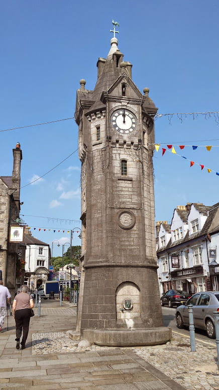 Town Clock Historic Property Restoration at Llangefni in Gwynedd