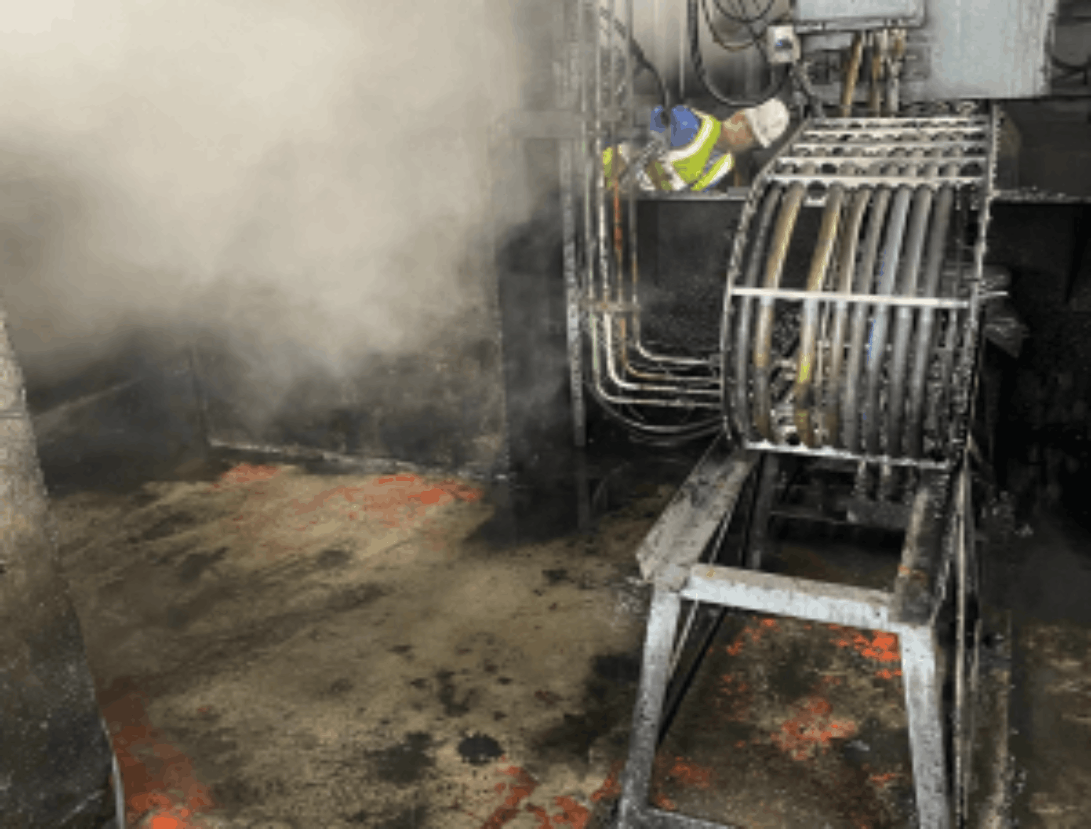 Industrial Machine Cleaning at Blaenavon Forgings