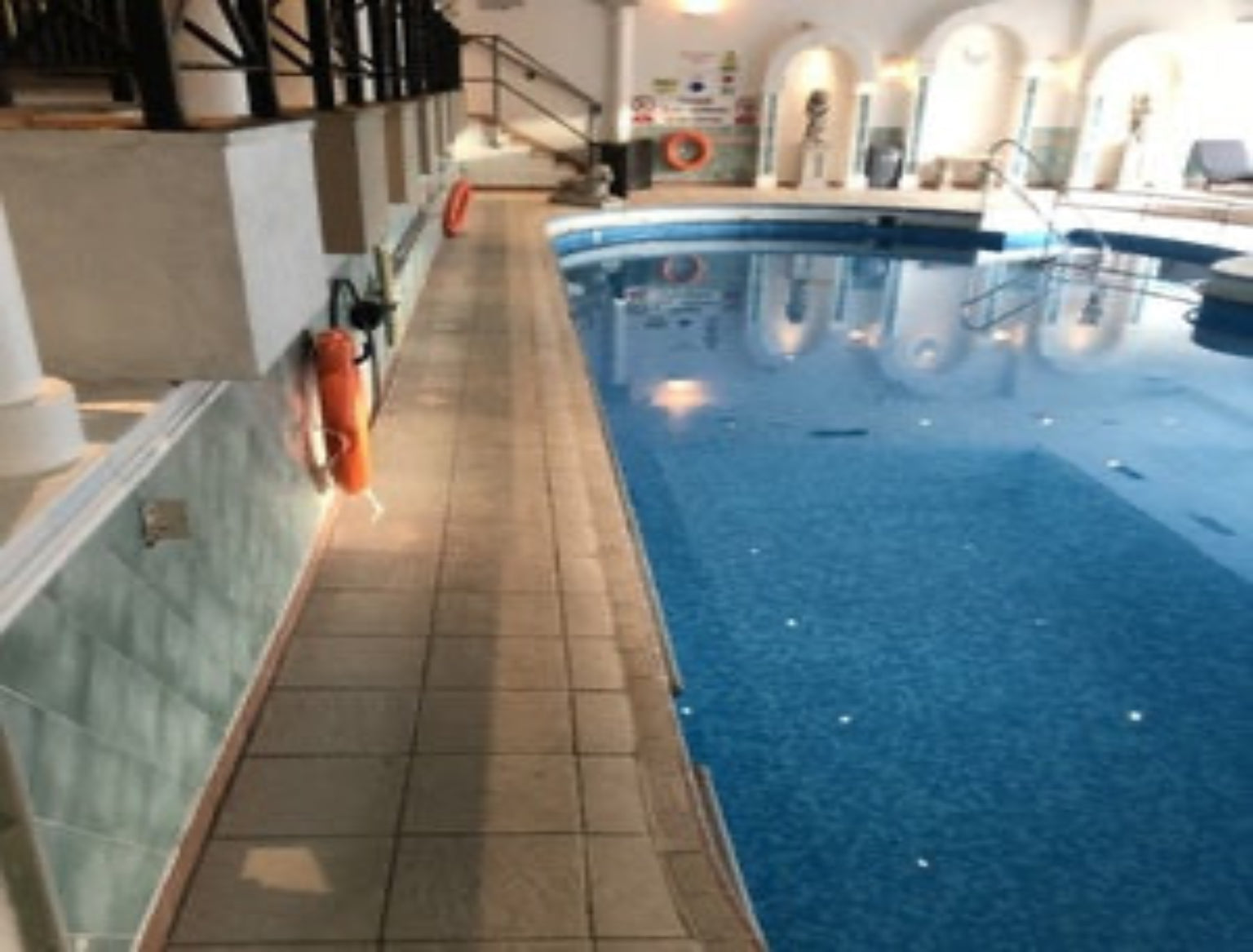Specialist Swimming Pool Tile Cleaning at Hallmark Hotel & Spa in Gloucester