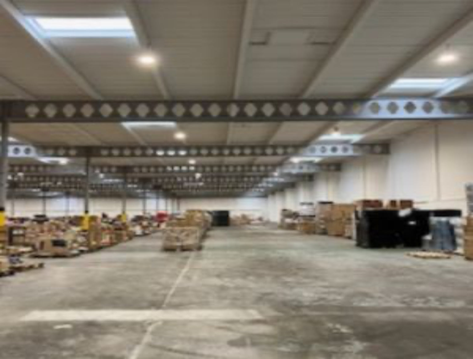 Professional Warehouse Floor Cleaners at Bunzl UK Ltd site in Port Talbot, South Wales