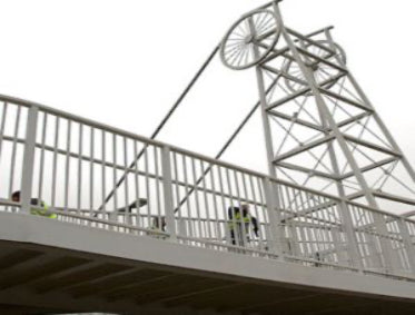 Graffiti Cleaning, Moss Removal & Algae Clean at White Rose Bridge in Caerphilly, South Wales