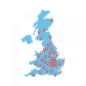 UK Map Coverage