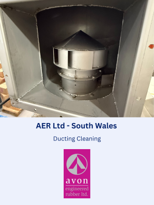 Ducting Cleaning at AER Ltd, South Wales for Avon Engineered Rubber