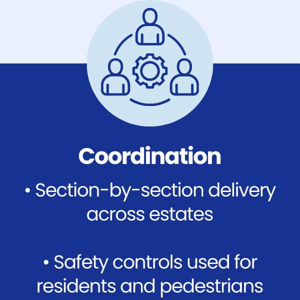 Coordination at Newport City Homes