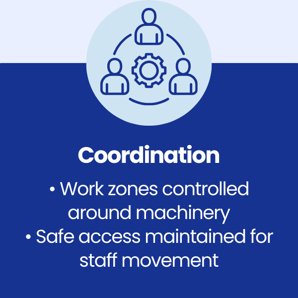 Coordination at Stainless Steel Fittings