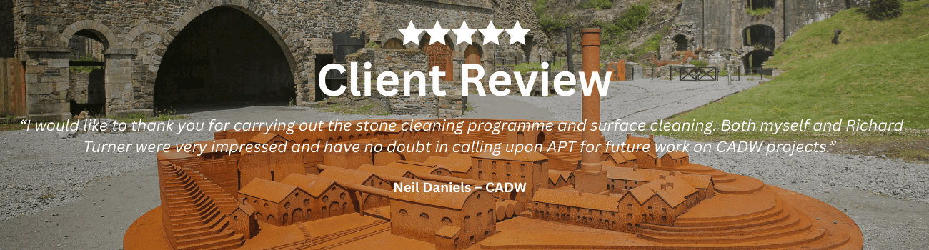 Client Review from Neil Daniels of Cadw for Blaenavon Iron Works