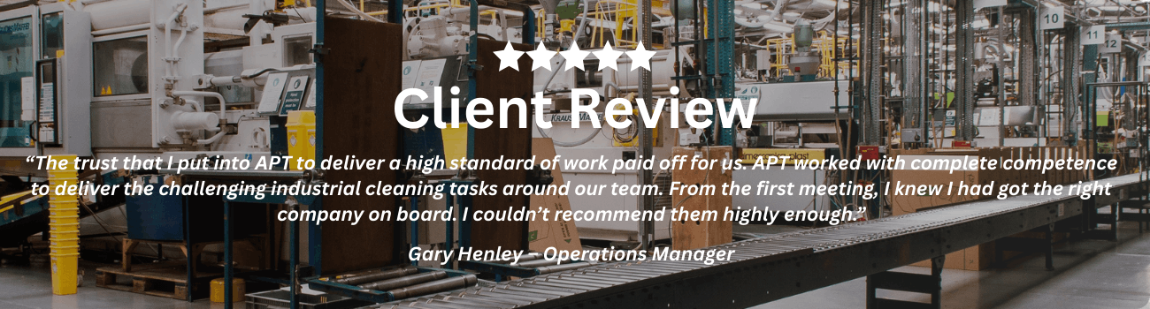 Client Review from Gary Henley, Operations Manager at Renold Couplings