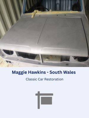 Classic Car Restoration for Private Client Maggie Hawkins
