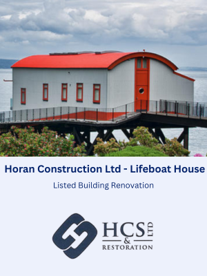 Tenby Lifeboat House - Listed Building Renovation - Horan Construction Ltd.