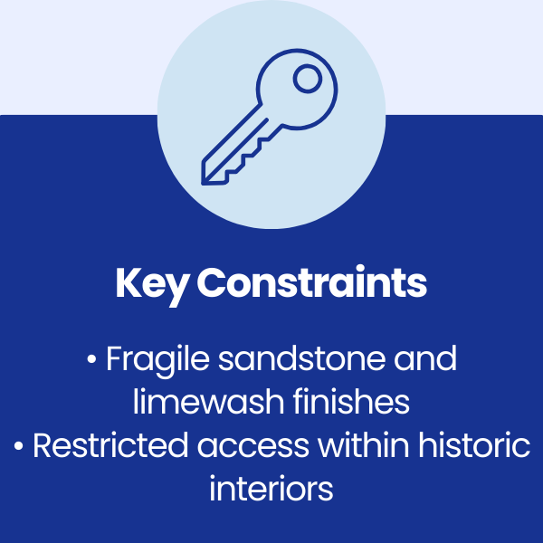 Key Constraints at Newport Castle