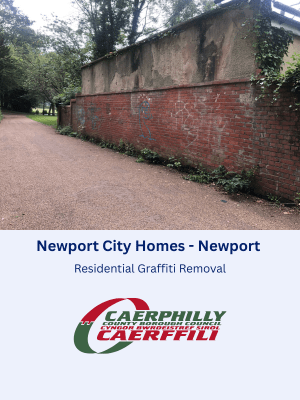 Graffiti Removal for Newport City Homes