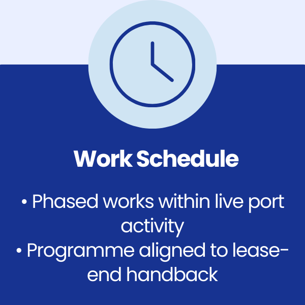 Work Schedule at Condor Ferries
