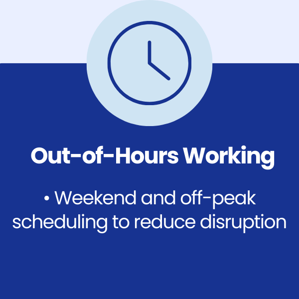 Work Schedule at Llangefni Town Clock