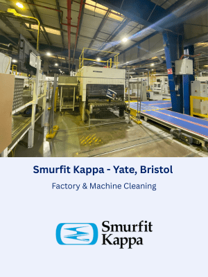 Factory & Machine Cleaning at Smurfit Kappa