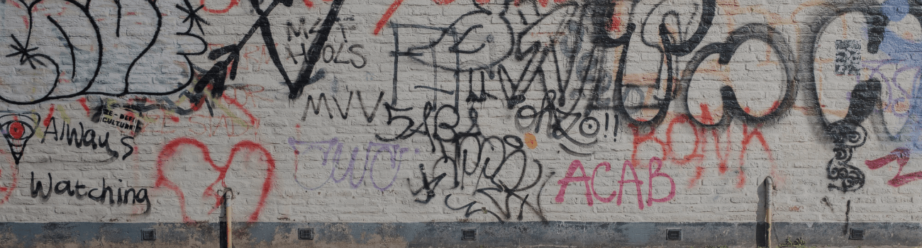 Graffiti Removal Cleaning at Riverside Car Park in Pontypool for AJ Quinn from APT ICC