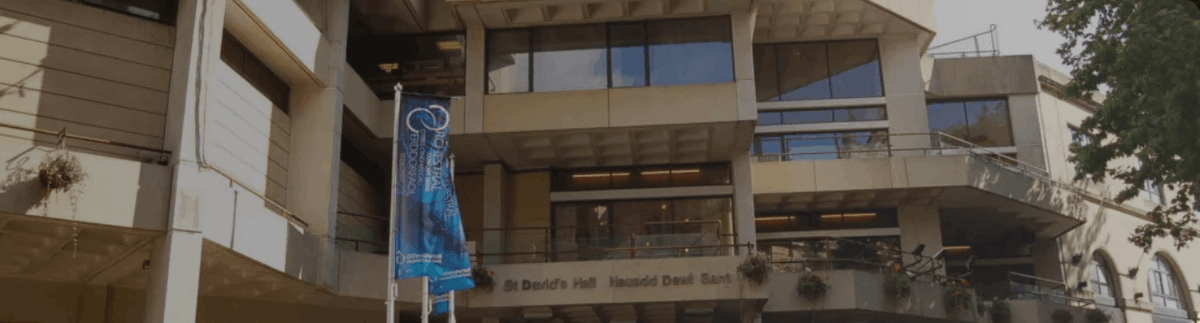 External Facade Cleaning Service at St. David's Hall, Cardiff from APT ICC