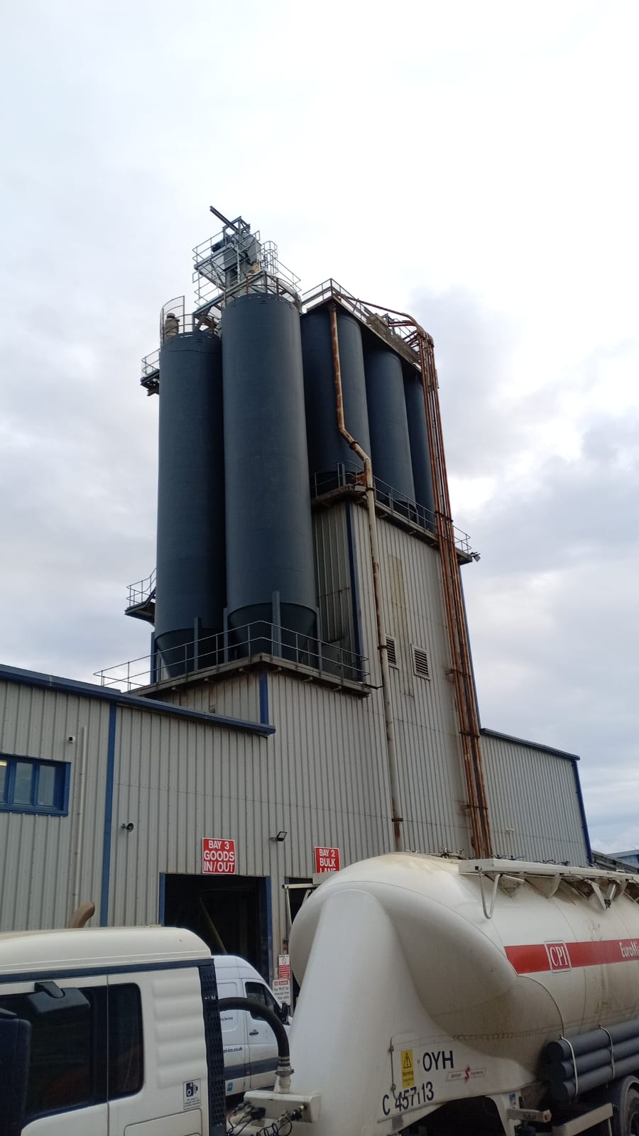 Tank Silo Clean Painting Cleaning