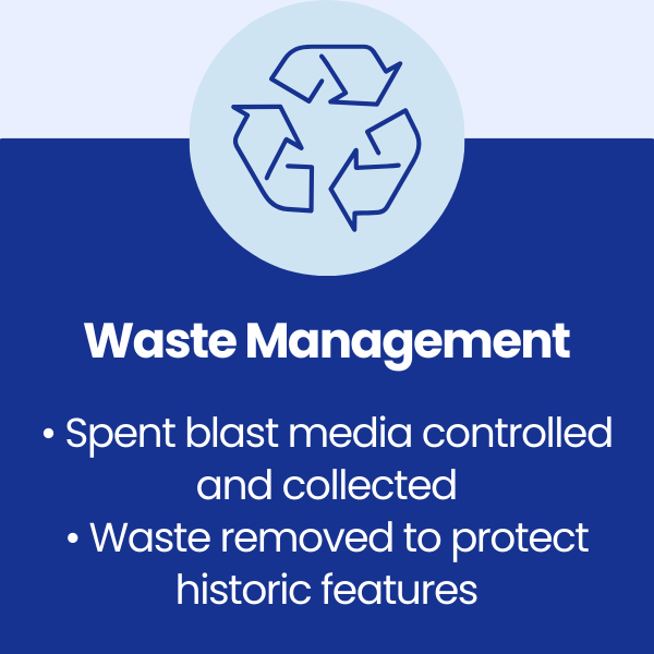 Waste Management at former Barclays Bank in Bridgend, Wales