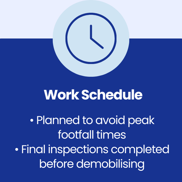 Work Schedule at Newport City Homes