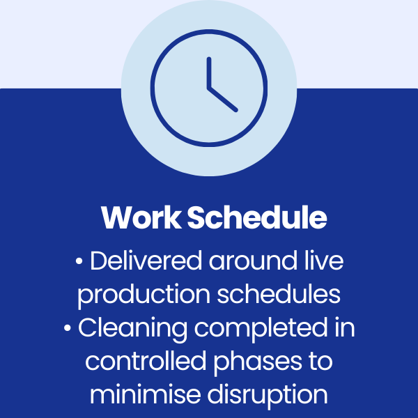 Work Schedule at Trigon Snacks in Liverpool