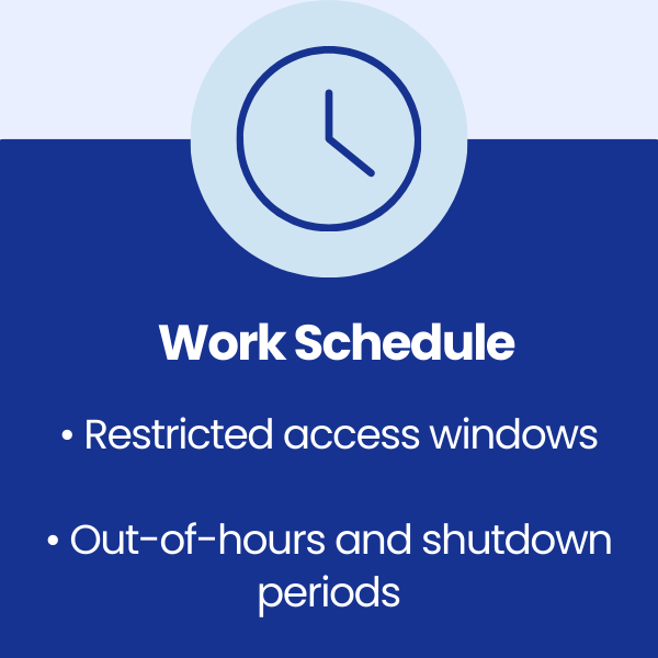 Work Schedule at Volcke Aerosols UK