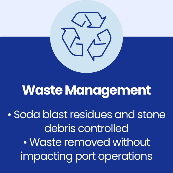Waste Management at Condor Ferries