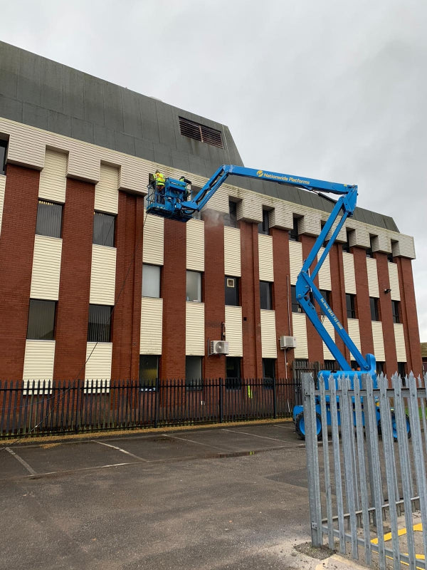 Algae Remover Exterior Cleaning for UCB (United Christian Broadcasters)