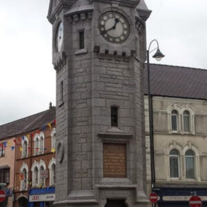 Stone Monument Restoration - Llangefni Town Clock
