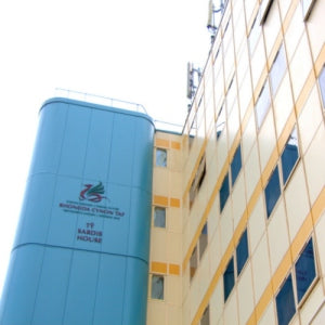 Commercial Cladding Clean at Sardis House in Pontypridd, Wales