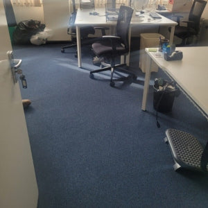 Commercial Floor Cleaner at University Hospital of Wales in Cardiff, Wales