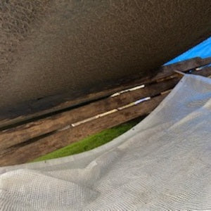 Eco Soda Blasting Boat Cleaning & Bird Foul Removal at Moira Furnace Museum