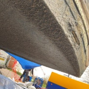 Eco Soda Blasting Boat Cleaning & Bird Foul Removal at Moira Furnace Museum