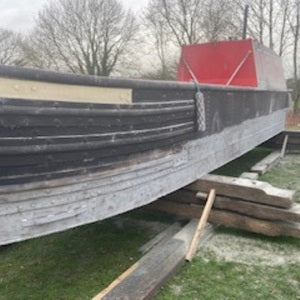 Eco Soda Blasting Boat Cleaning & Bird Foul Removal at Moira Furnace Museum