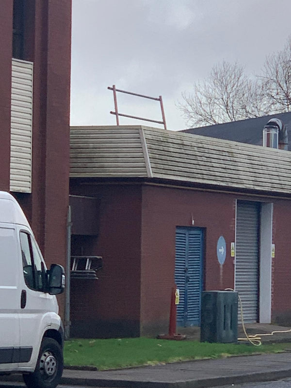External Facade and Algae Removal Cleaning at UCB United Christian Broadcasters