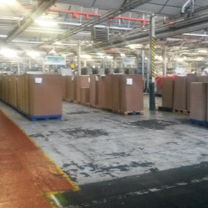 Industrial Factory Cleaning at Graphic Packaging in Bristol, England