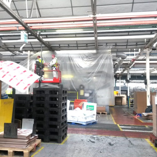 Industrial Factory Cleaning at Graphic Packaging in Bristol, England