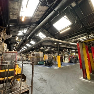 Fire Damage Clean Up at Titan Steel Wheels