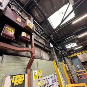 Fire Damage Clean Up at Titan Steel Wheels