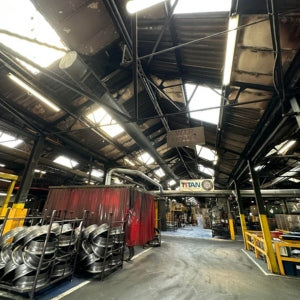 Fire Damage Clean Up at Titan Steel Wheels