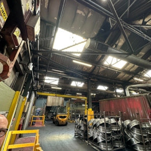 Fire Damage Clean Up at Titan Steel Wheels